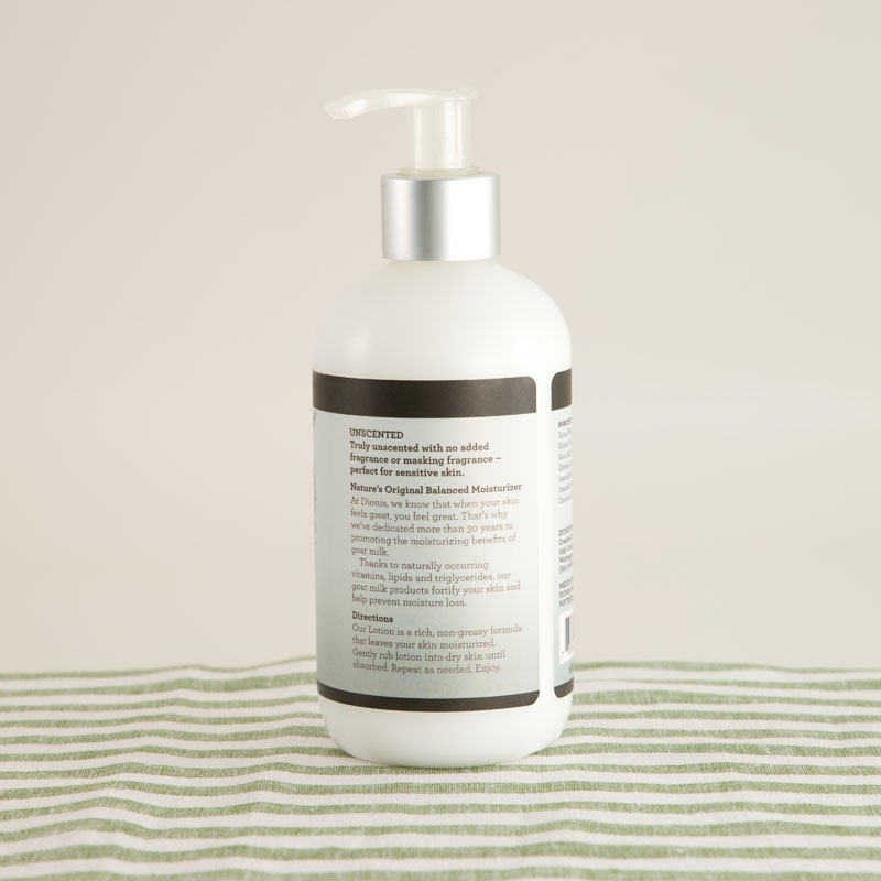 Dionis Goat Milk Lotion – Unscented - Image 2