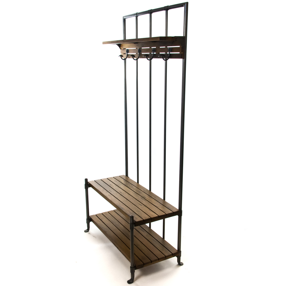 Hallway Bench and Coat Rack - Image 2
