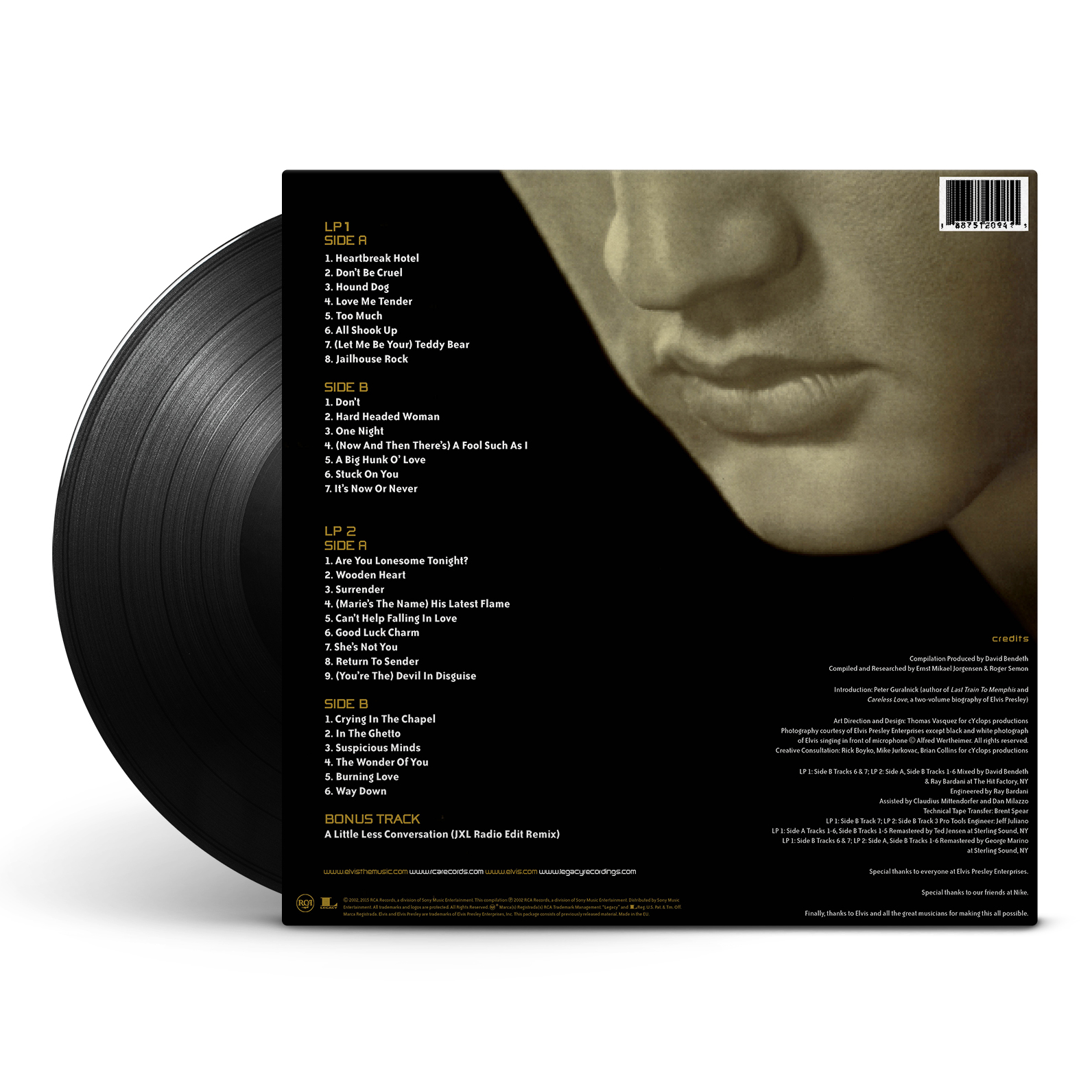 Elvis – 30 #1 Hits Vinyl - Image 2
