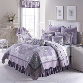 Lavender Rose Quilt by Donna Sharp – Full/Queen