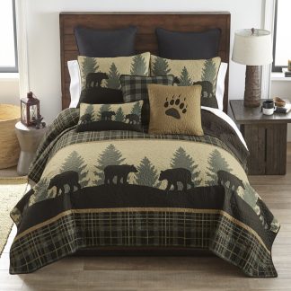Bear Walk Quilt by Donna Sharp – King