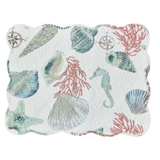 Seaside Whole Cloth Quilt – Standard Sham