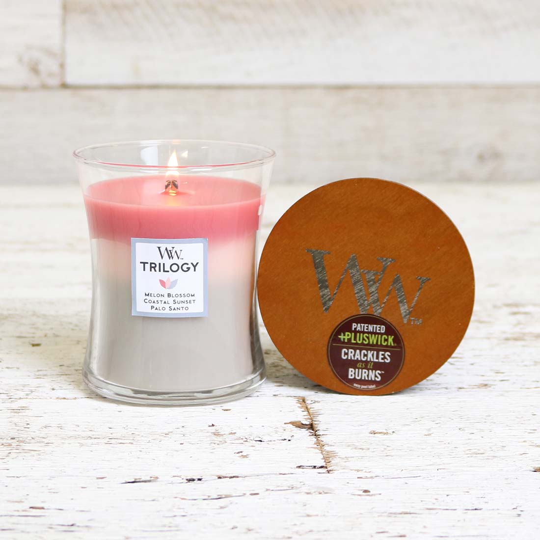 WoodWick Shoreline Medium Trilogy Candle - Image 2