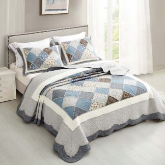 Francine Pieced Quilt – Queen