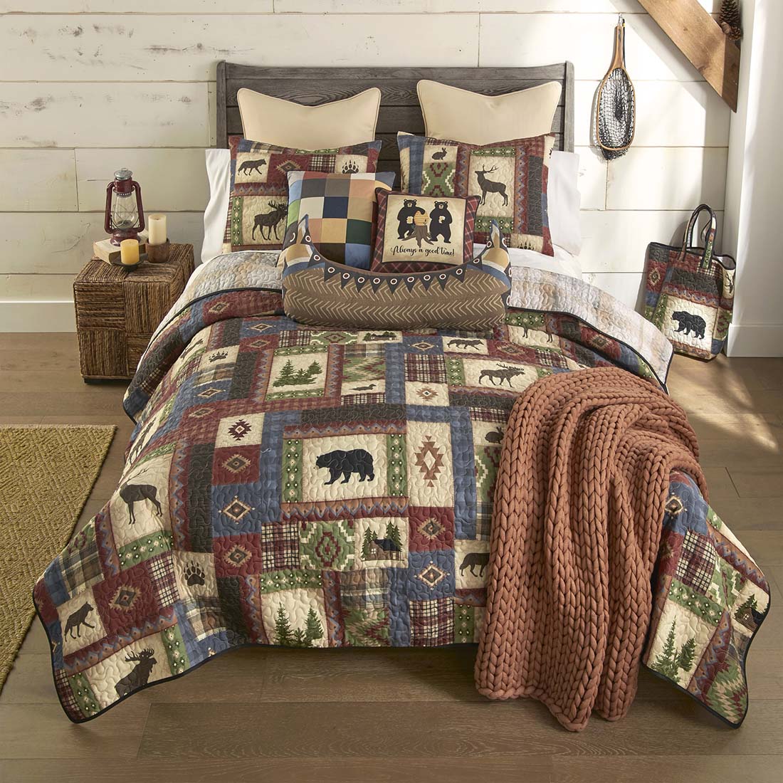 Donna Sharp Forest Grove King Quilt Set