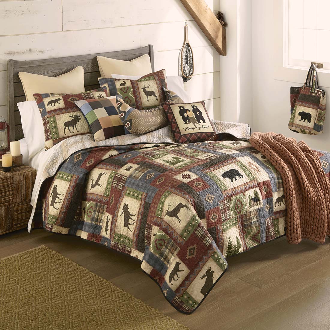 Donna Sharp Forest Grove Queen Quilt Set - Image 2