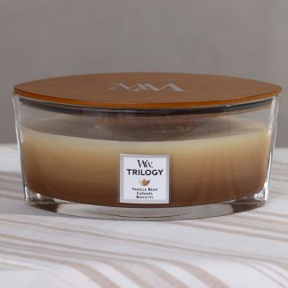 WoodWick 16 Oz. Cafe Sweets Trilogy Ellipse Jar