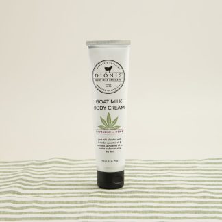 Dionis Lavender and Hemp 3.3 Oz. Goat Milk Body Cream