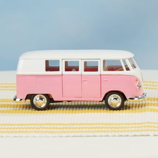 Volkswagen Diecast Pink Bus