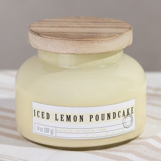 VH Home Fragrance 14 Oz. Iced Lemon Cake Aurora Jar