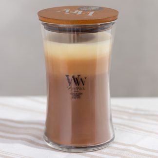 WoodWick 21.5 Oz. Cafe Sweets Trilogy Hourglass Jar