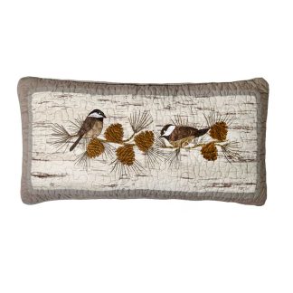 Birch Forest Dec Pillow by Donna Sharp – Chickadee