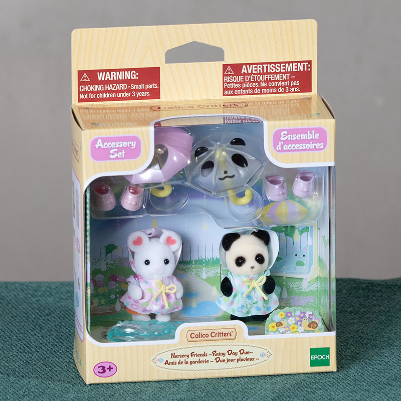 Calico Critters Rainy Day Duo