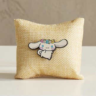 Cinnamoroll Flower Crown Pin