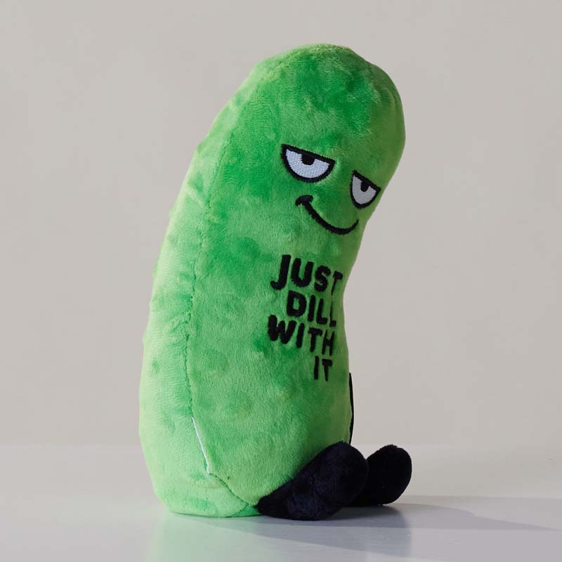 Punchkins Just Dill With It Pickle Plush - Image 2