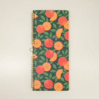 1-Year Oranges Weekly Desk Planner