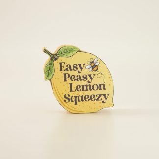 Easy Peasy Block Sign