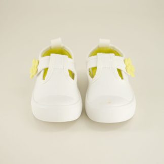 Toddler Mary Jane White Sneakers