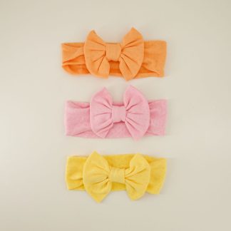 Infant Textured Knit Headband Set