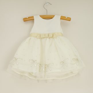 Infant Bow Hem Tutu Dress