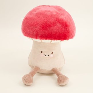 Red Mushroom Sitting Plush