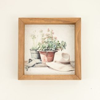 Pulp Flower Pot Box Sign