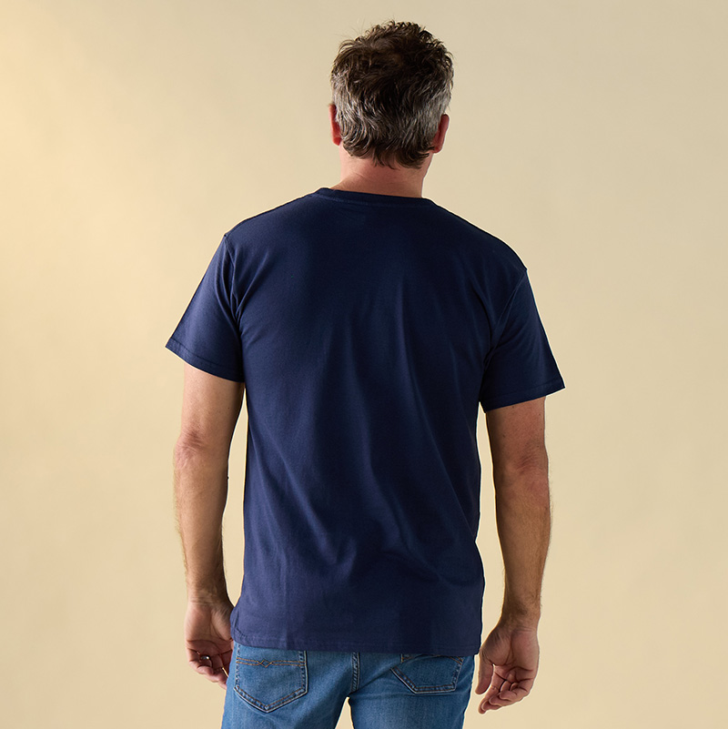 Motivation Short Sleeve Blue Tee - Image 2