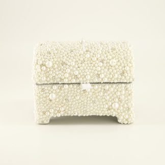 Beaded Pearl Dome Box