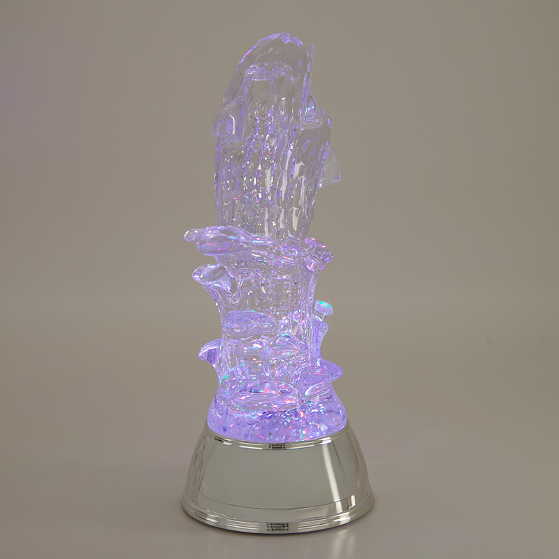 Acrylic Dolphin Glitter Globe - Image 3