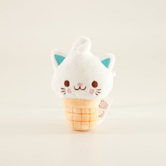 Vanilla Kitty Cones Ice Cream Plush