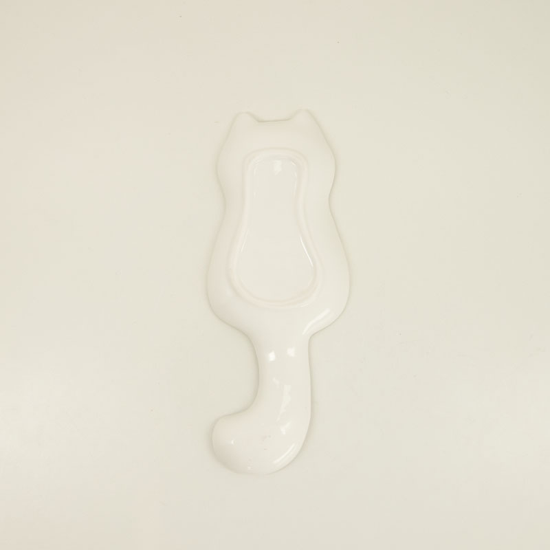Stoneware Cat Spoon Rest - Image 2
