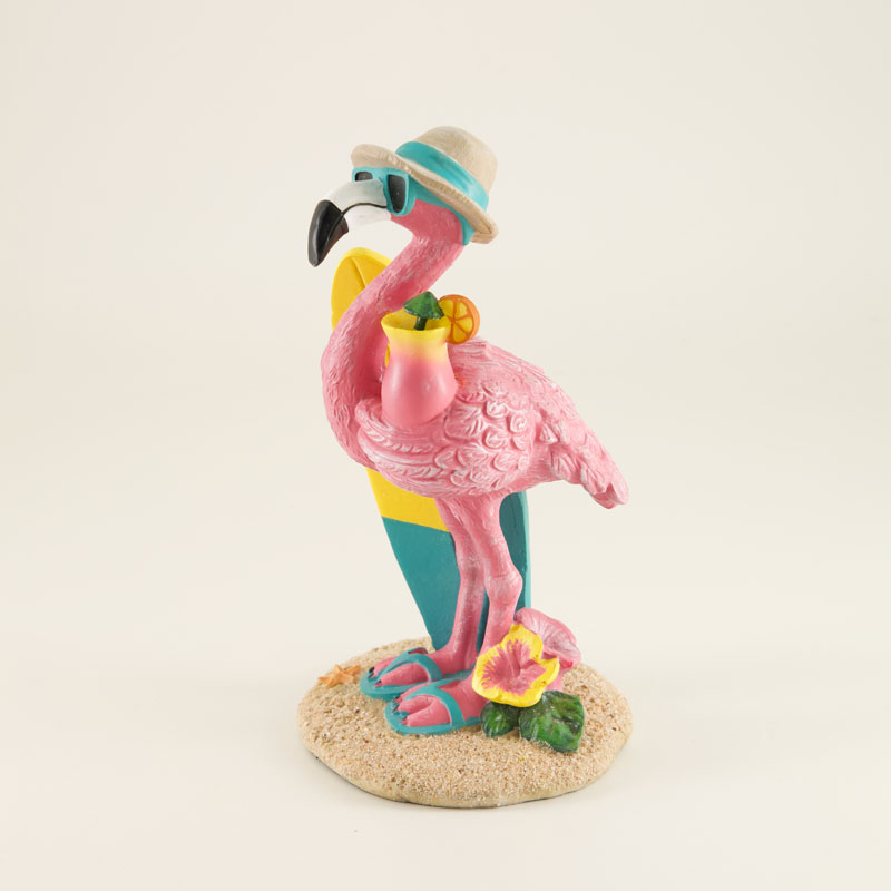 Flamingo Boy Figurine - Image 2