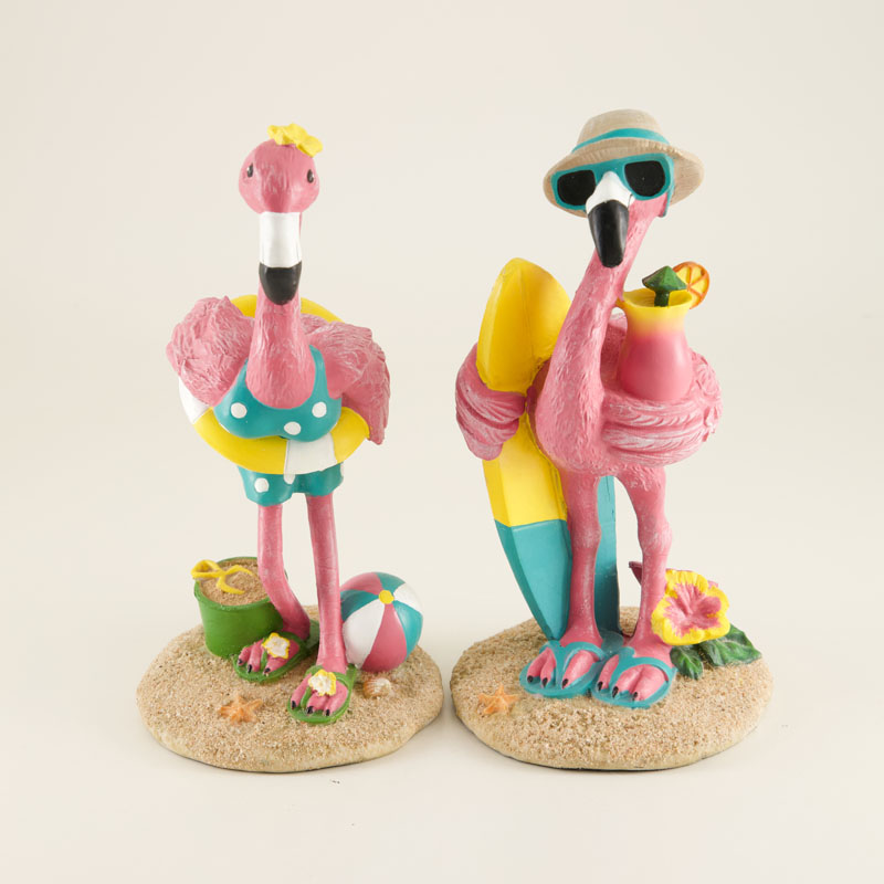 Flamingo Boy Figurine - Image 5