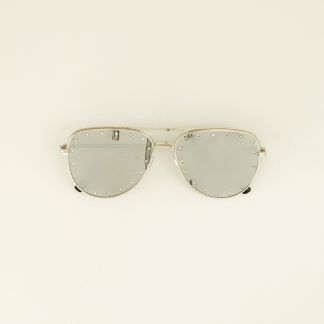 Sparkle Trim Aviator Sunglasses