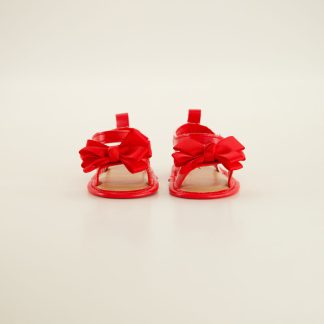 Infant Red Bow Sandals