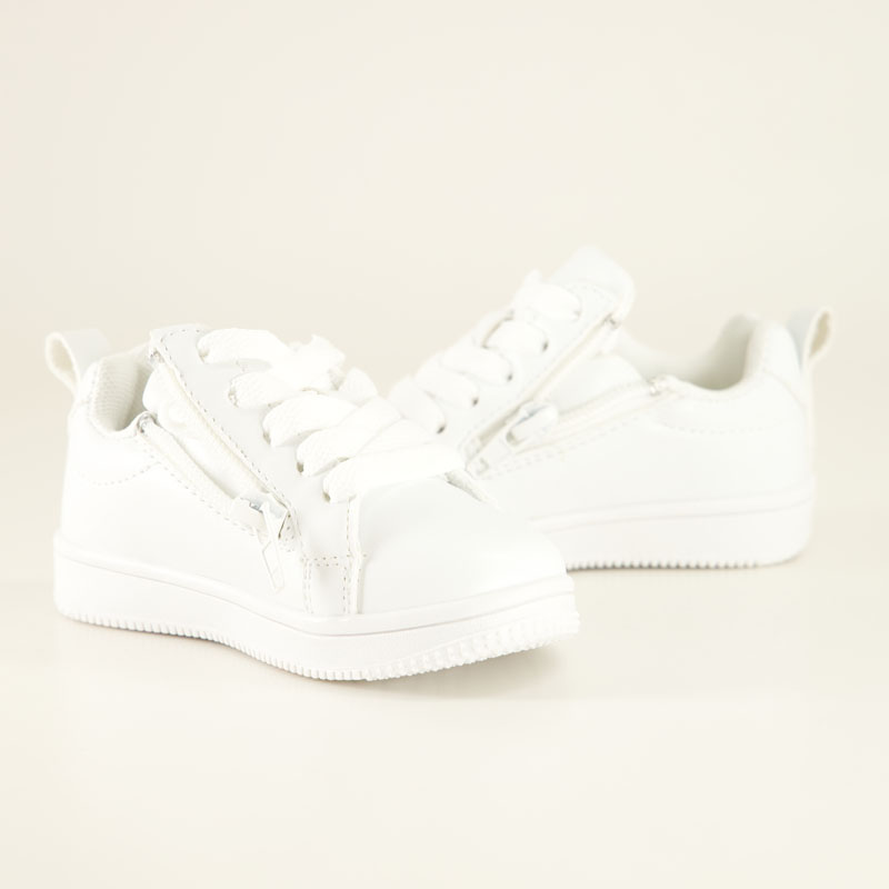 Toddler Butterfly White Sneakers - Image 3