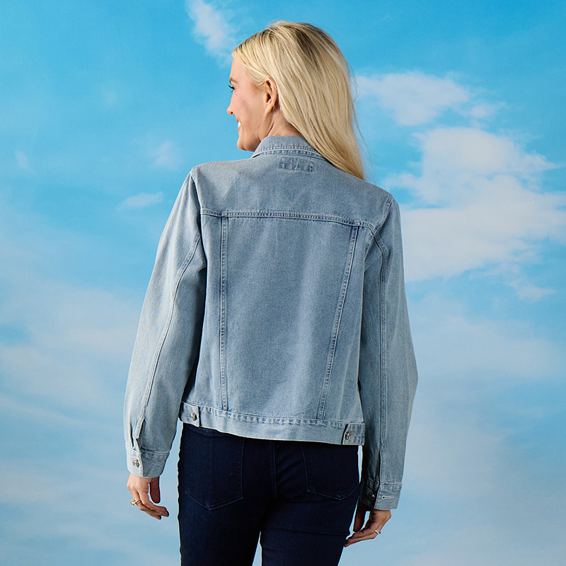Bling Star Denim Jacket - Image 2