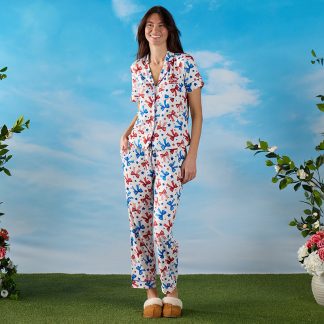 Patriotic Bow PJ Set