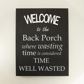 Back Porch Wall Decor