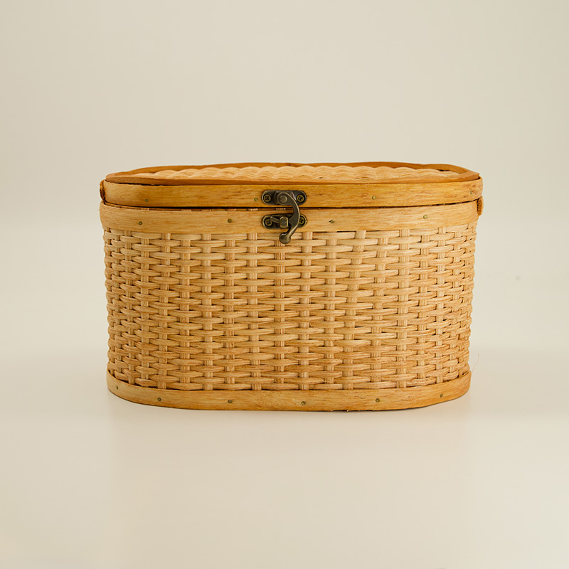 Rattan Boxes Set Of 2 - Image 2