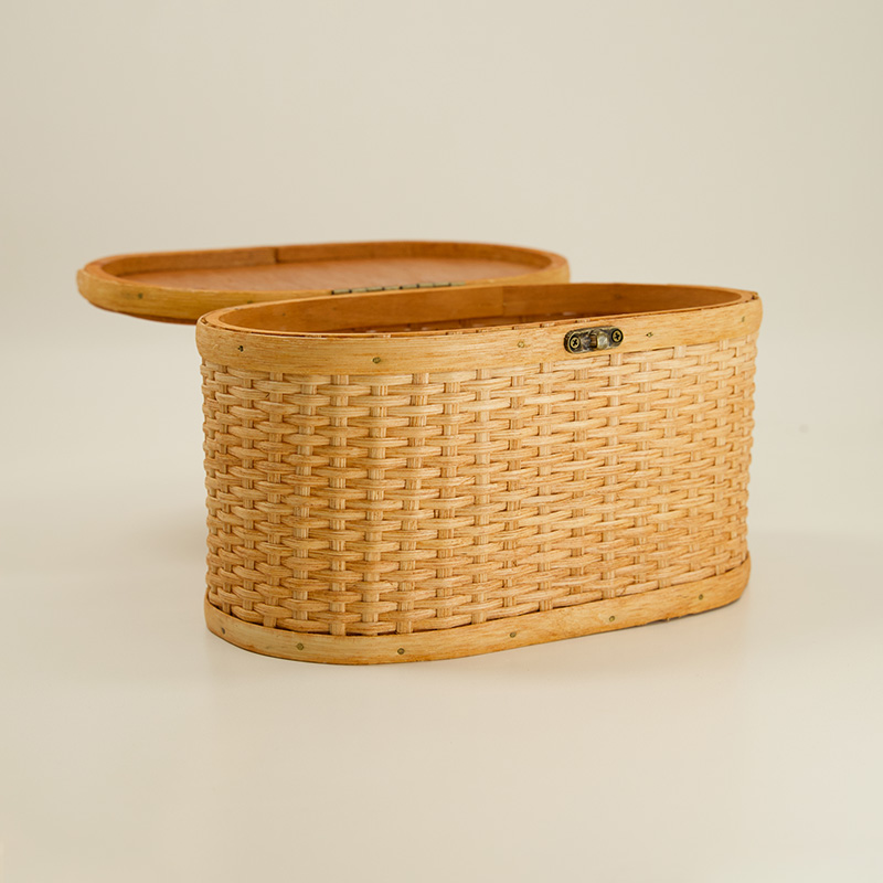 Rattan Boxes Set Of 2 - Image 3
