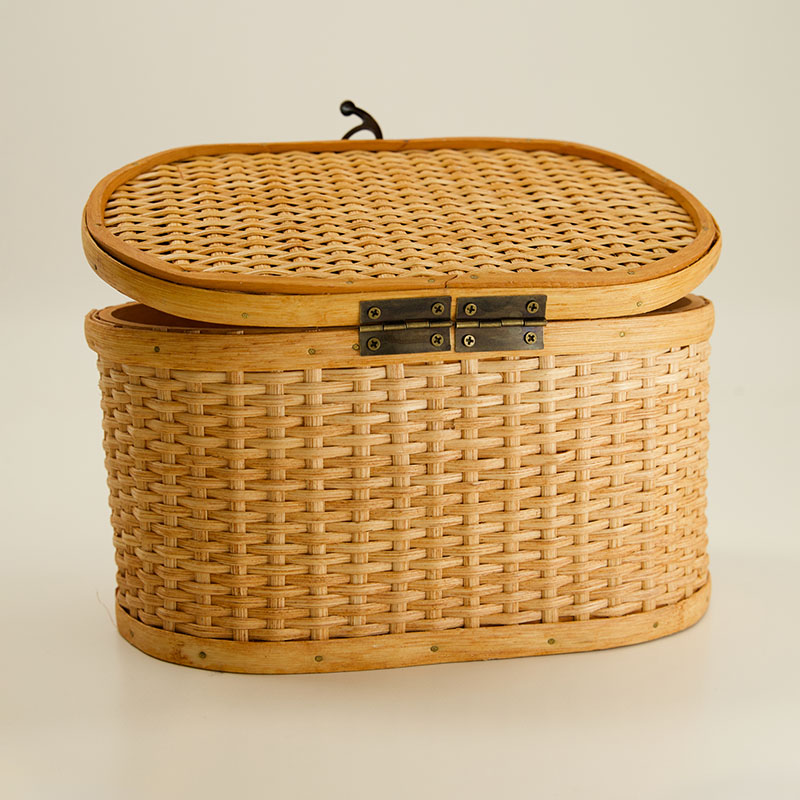 Rattan Boxes Set Of 2 - Image 4