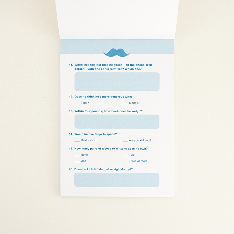 Do You Know Your Husband Quiz Pad - Image 2