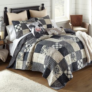 Donna Sharp Augusta 3 Piece Cotton California King Quilt Set