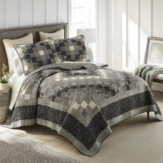Donna Sharp Lexington Trip 3 Piece Cotton Queen Quilt Set